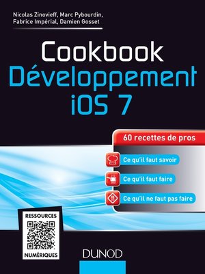 cover image of Cookbook Développement iOS 7
